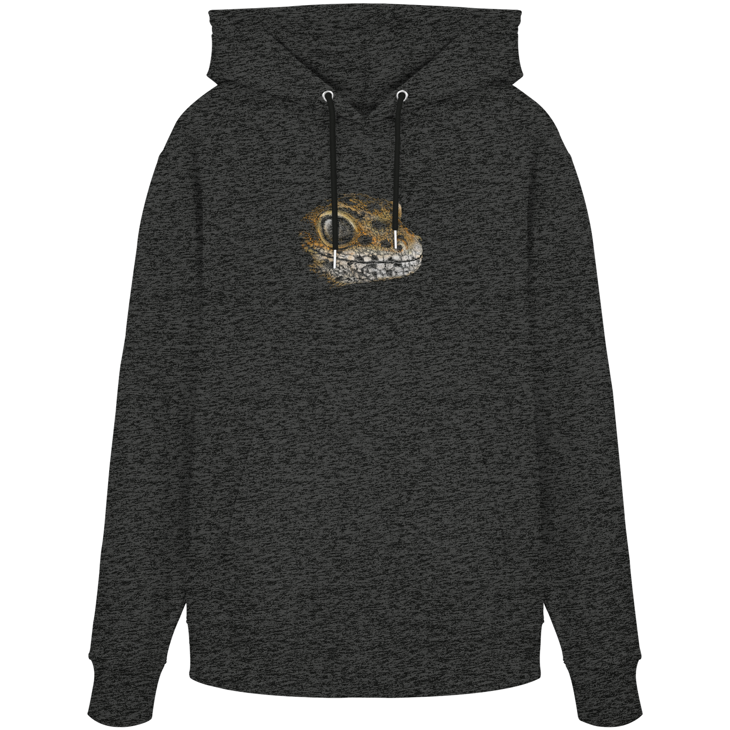 Leopard Gecko Skizze Kritzelkunst - Organic Hoodie