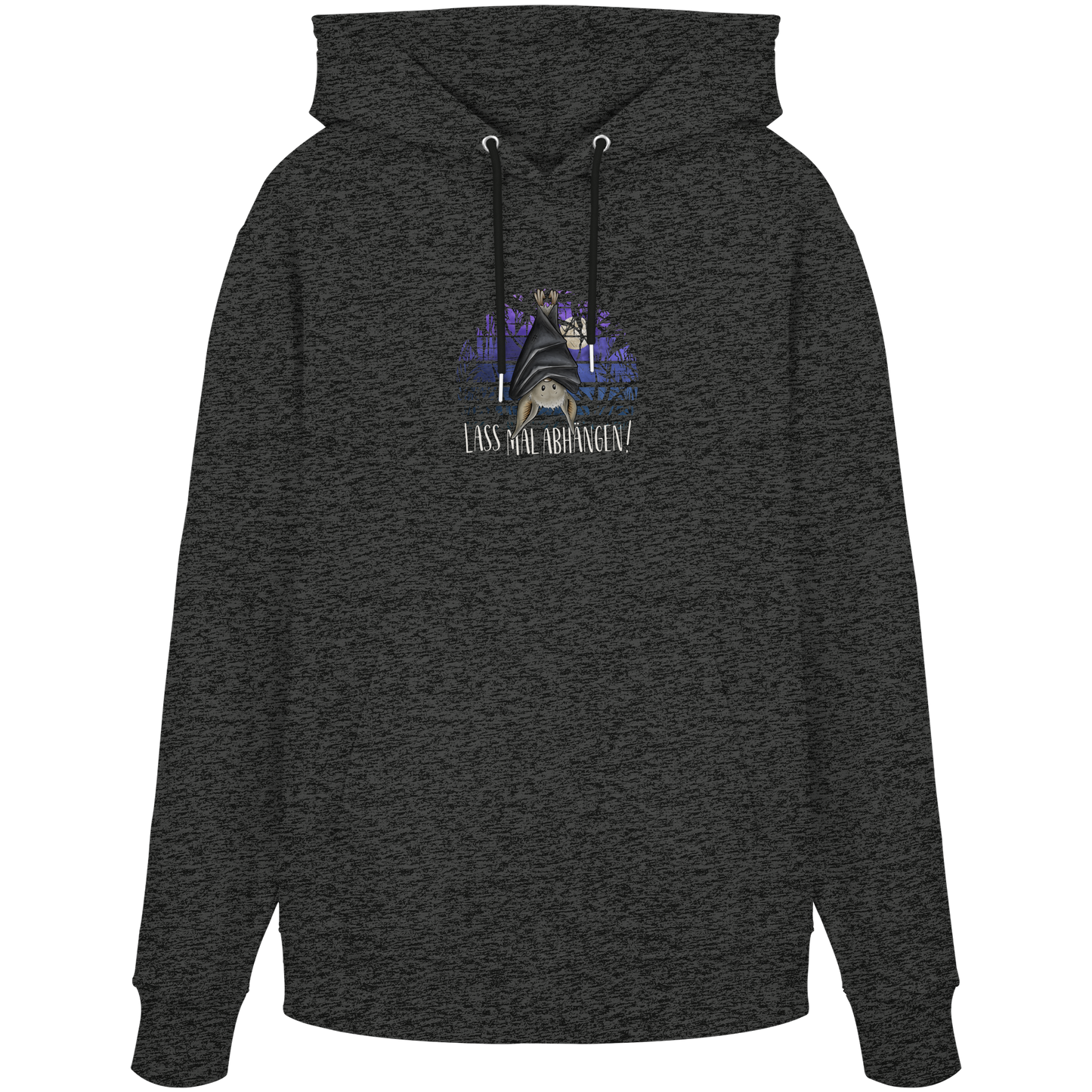 Lass mal abhängen Fledermaus - Organic Hoodie