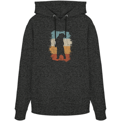 Retro Bären-Silhouette - Organic Hoodie