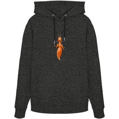 Rotes Eichhörnchen hängt ab - Organic Hoodie