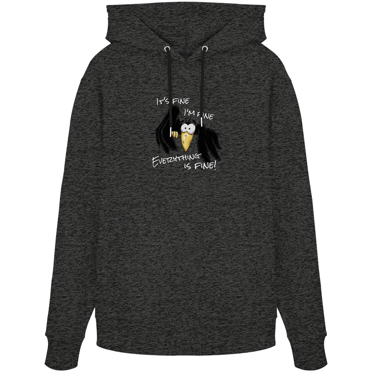 I’m Fine Rabe | Alles Gut Krähe - Organic Hoodie