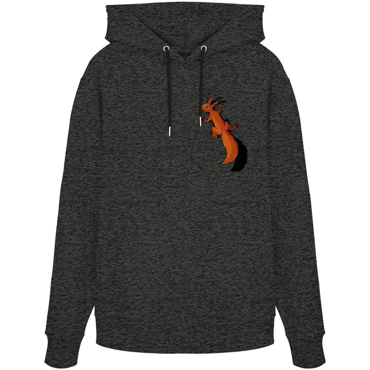 Süßes Eichhörnchen klettert - Organic Hoodie