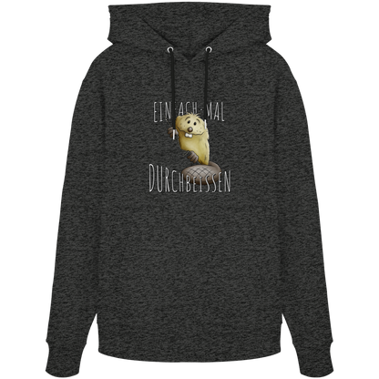 Einfach mal Durchbeissen Biber - Organic Hoodie