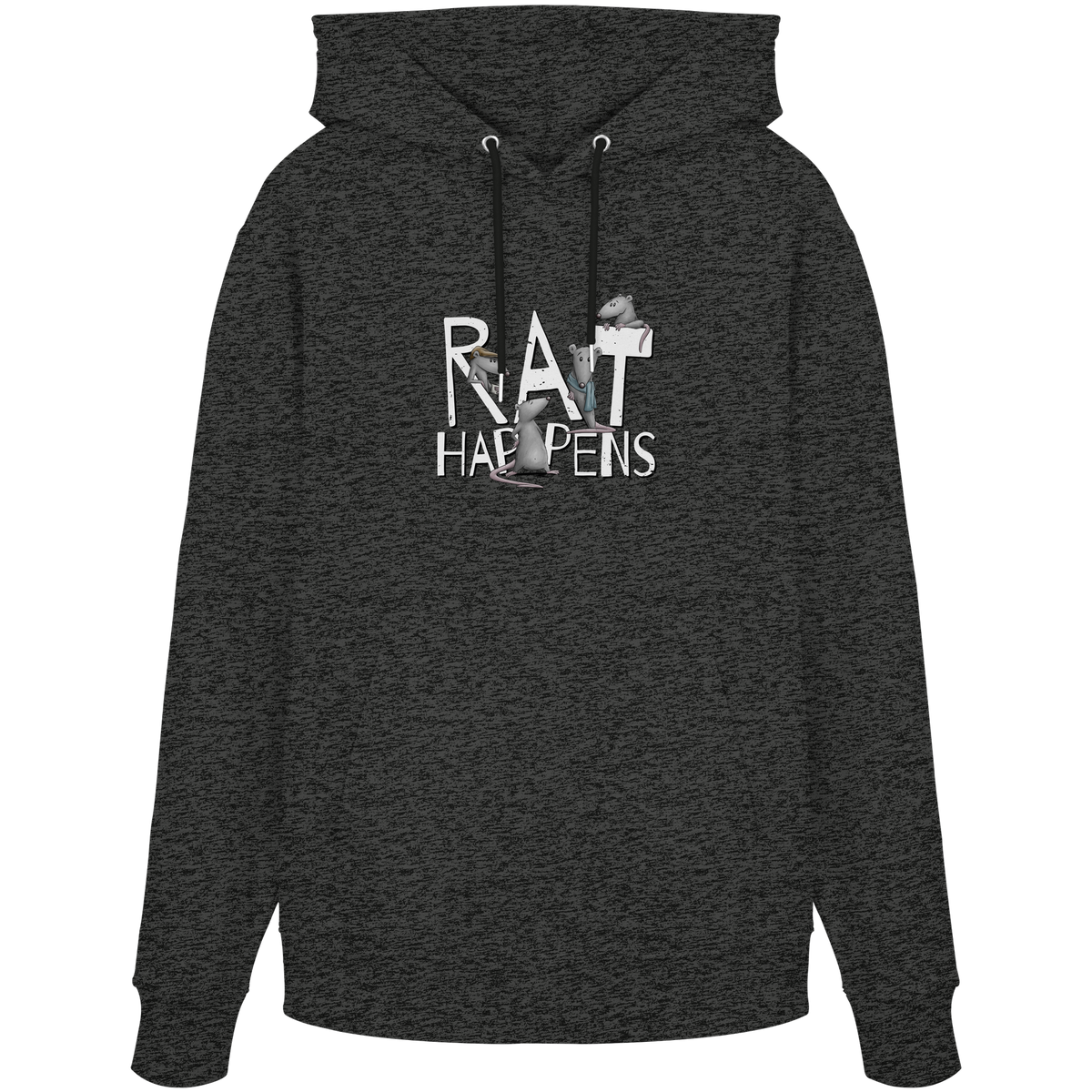Rat Happens Ratten - Organic Hoodie