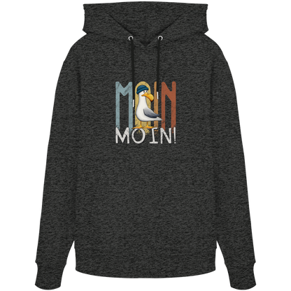 Moin Moin norddeutsche Möwe - Organic Hoodie