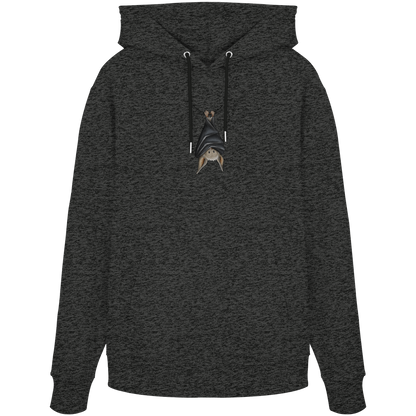 Lustig chillende Fledermaus - Organic Hoodie