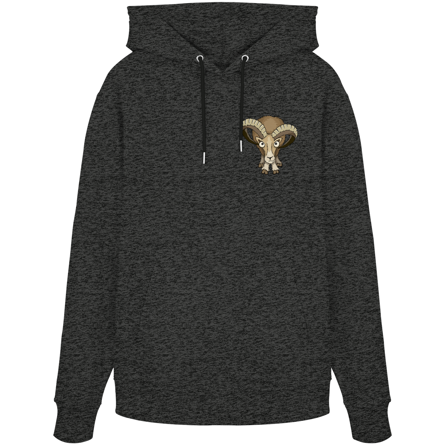 Bockiges Mufflon Widder Schafbock - Organic Hoodie