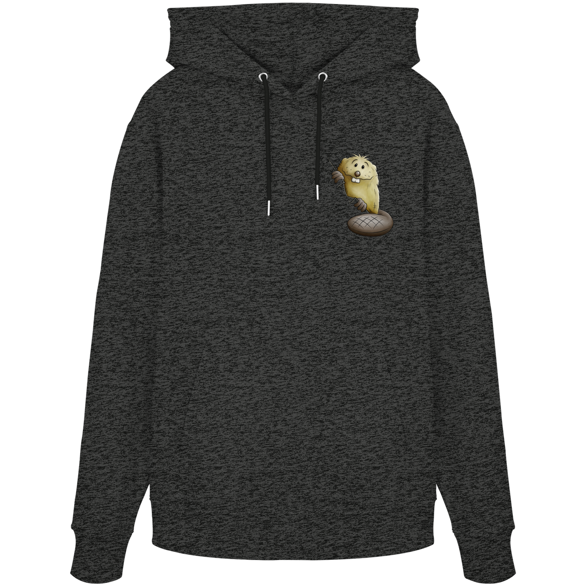 Lustiger frecher Biber - Organic Hoodie