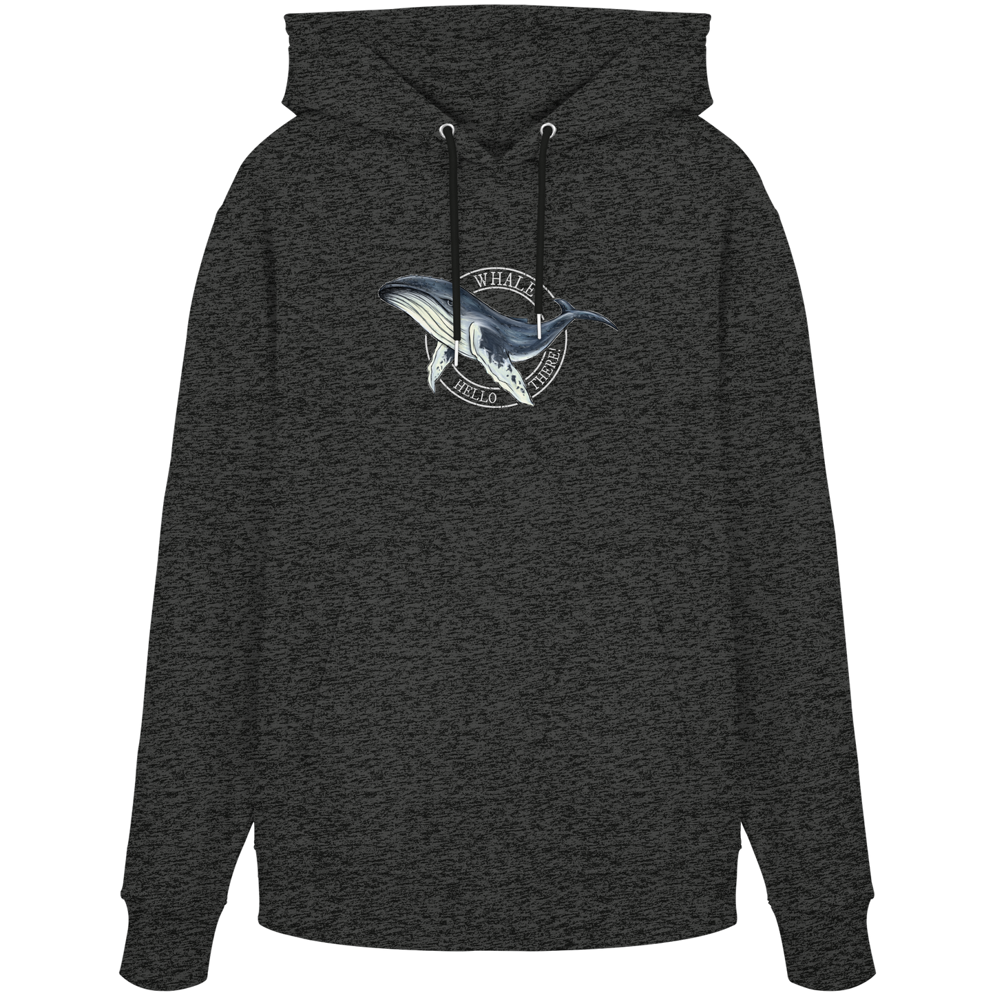 Whale, Hello There | Buckelwal - Organic Hoodie