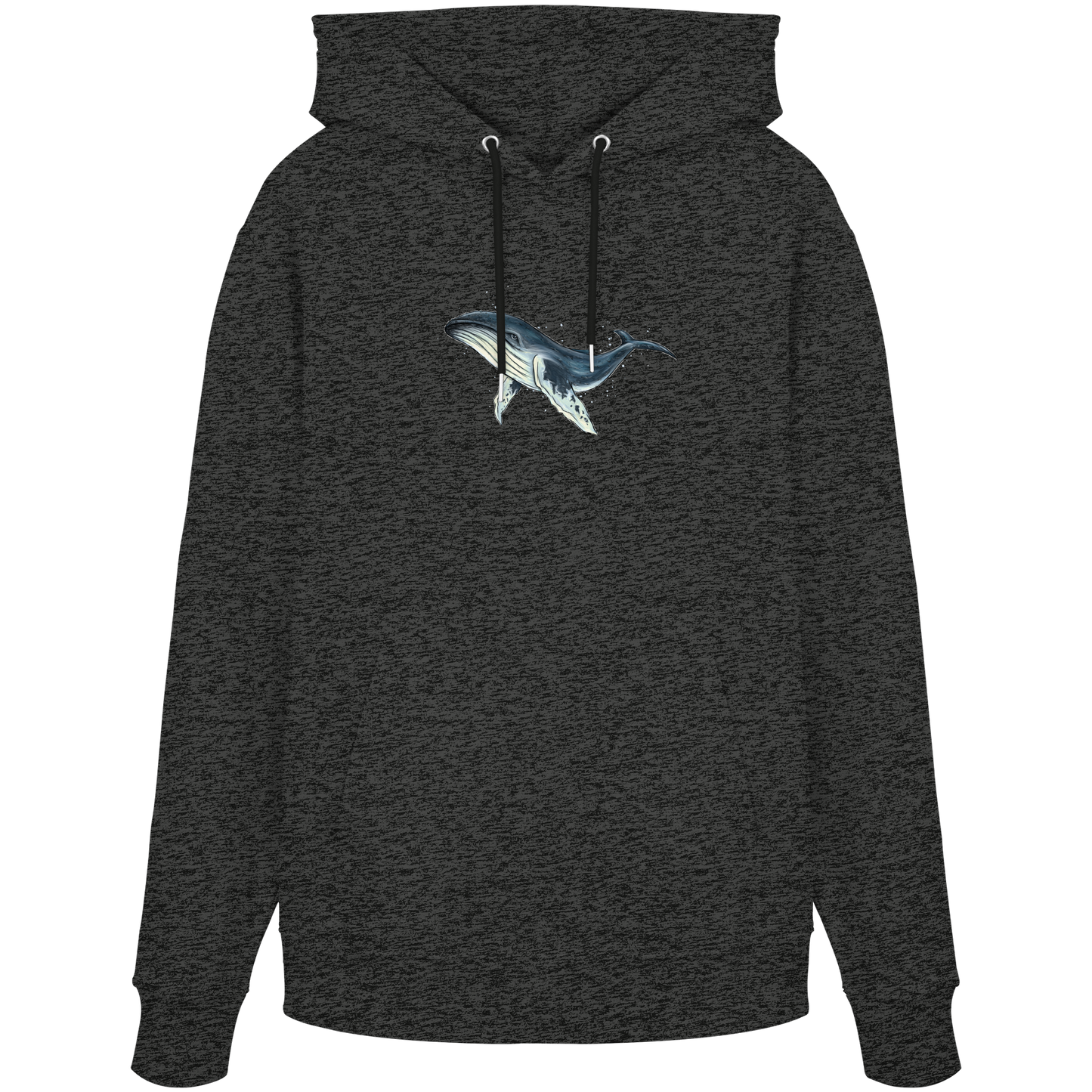 Tiefsee Ozean-Riese Buckelwal - Organic Hoodie