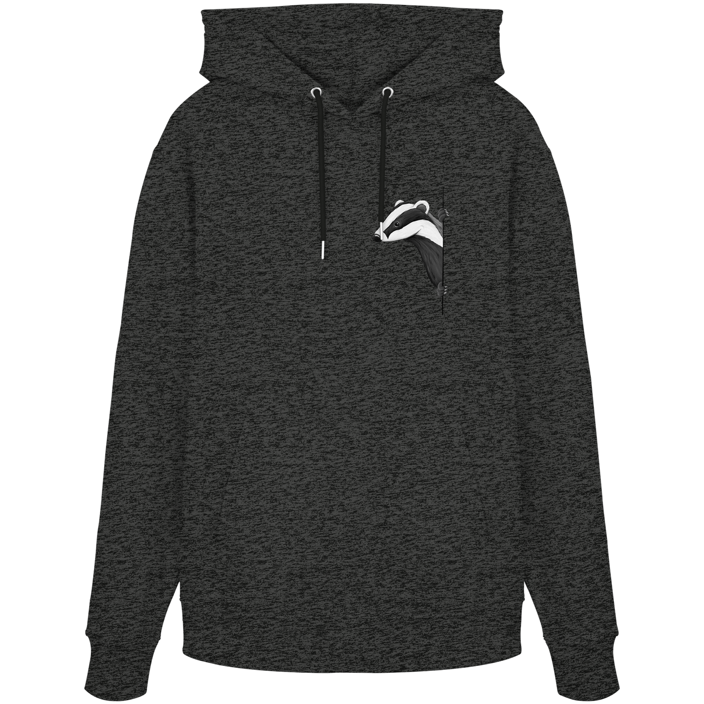 Lässiger Dachs Meister Grimbart - Organic Hoodie