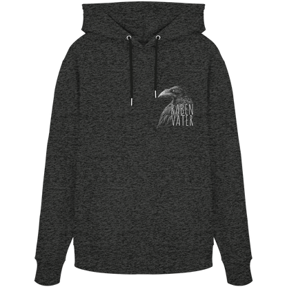 Rabenvater schwarzer Rabe Krähe - Organic Hoodie