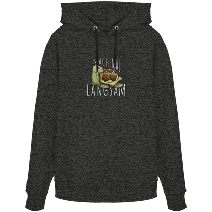 Mach mal langsam Schildkröte - Organic Hoodie
