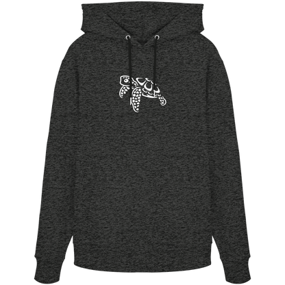 schwimmende Meeres-Schildkröte - Organic Hoodie