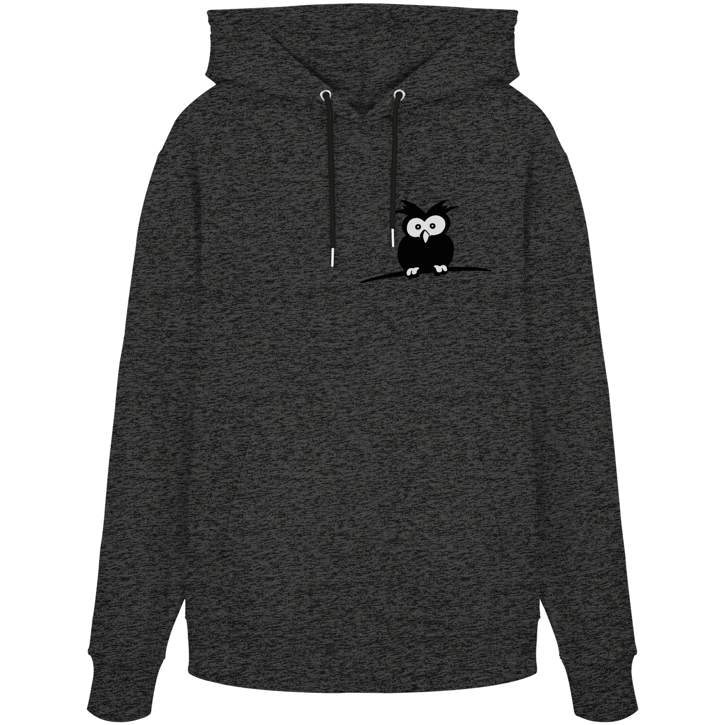 Kleine struppige Eule - Organic Hoodie
