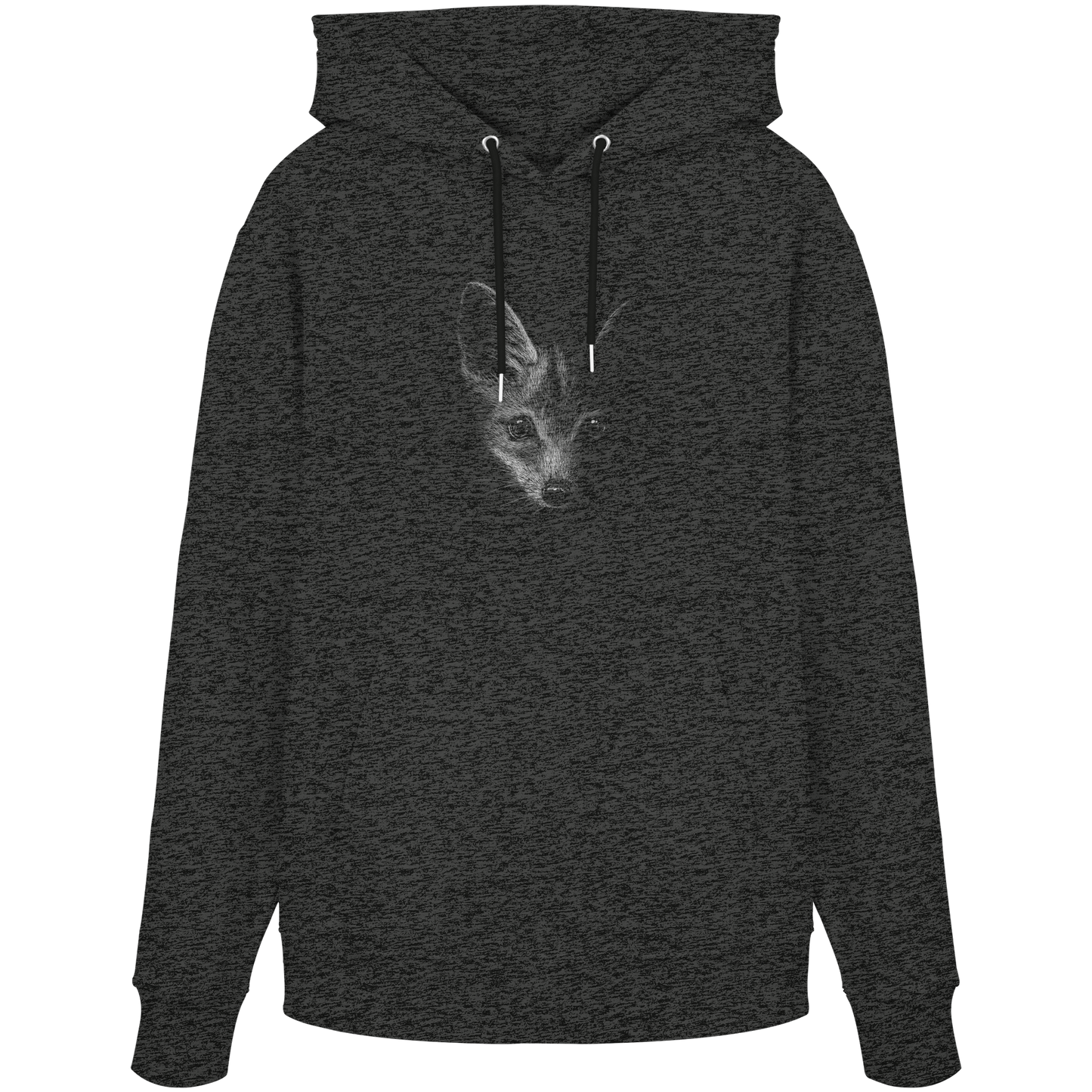 Fuchs Kritzelkunst Illustration - Organic Hoodie