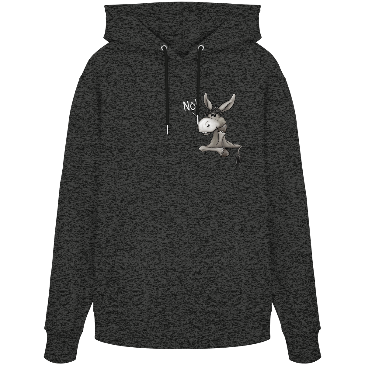 Nö! Störrischer Esel - Organic Hoodie