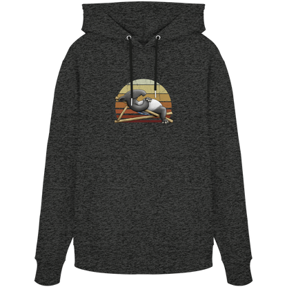 Lässiger Retro Sundown Tapir - Organic Hoodie