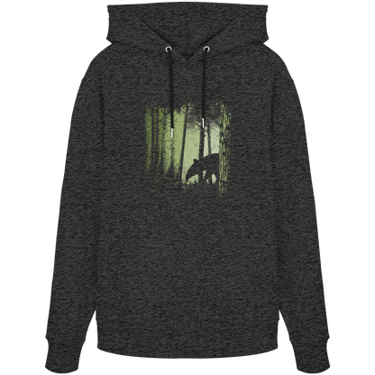 Lässiger Tapir im Zwielicht Wald - Organic Hoodie