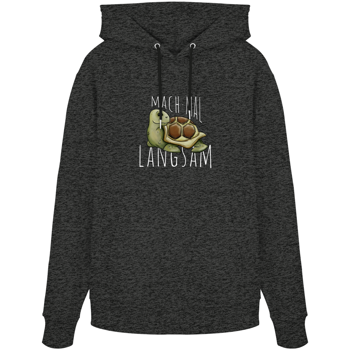 Mach mal langsam Schildkröte - Organic Hoodie