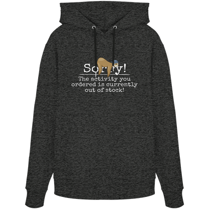No-Activity Faultier - Organic Hoodie