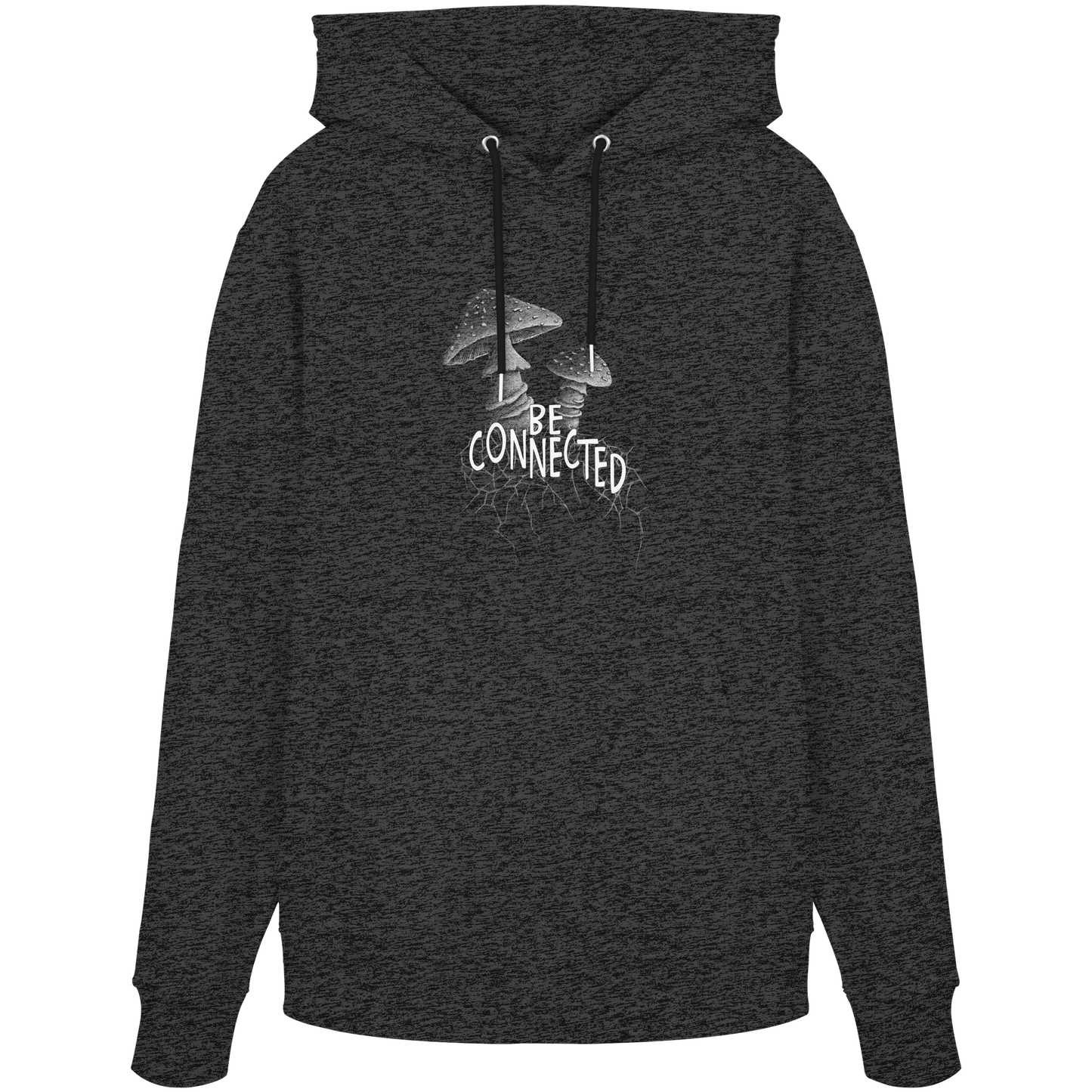 Be Connected Panther-Pilz - Organic Hoodie