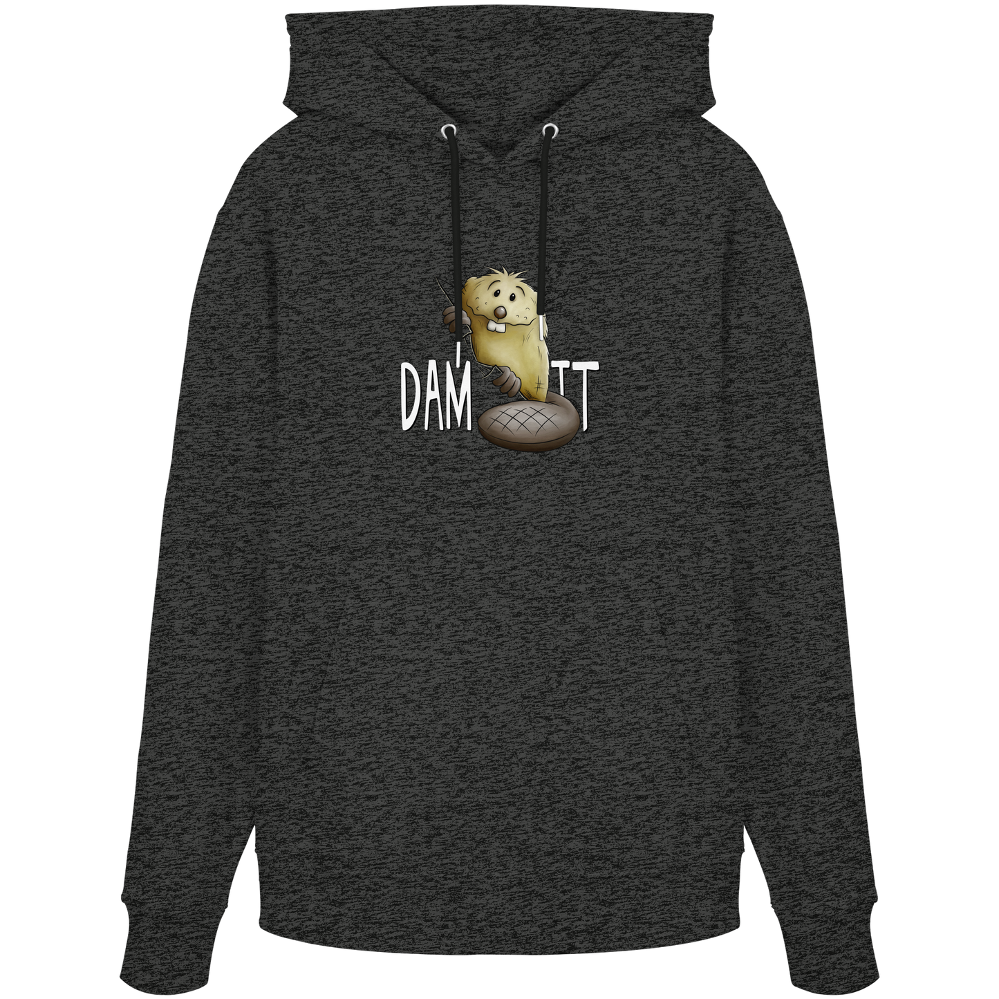 Dam It Verdammt Lustiger Biber - Organic Hoodie