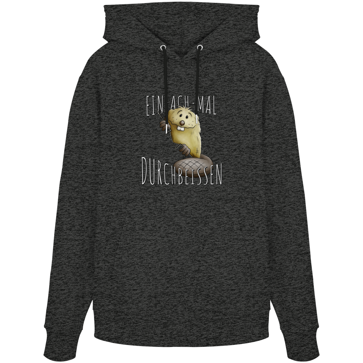 Einfach mal Durchbeissen Biber - Organic Hoodie
