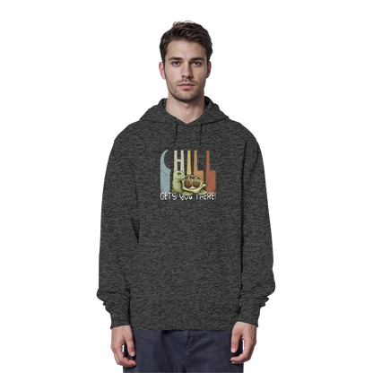 Gechillt gemütliche Schildkröte - Organic Hoodie