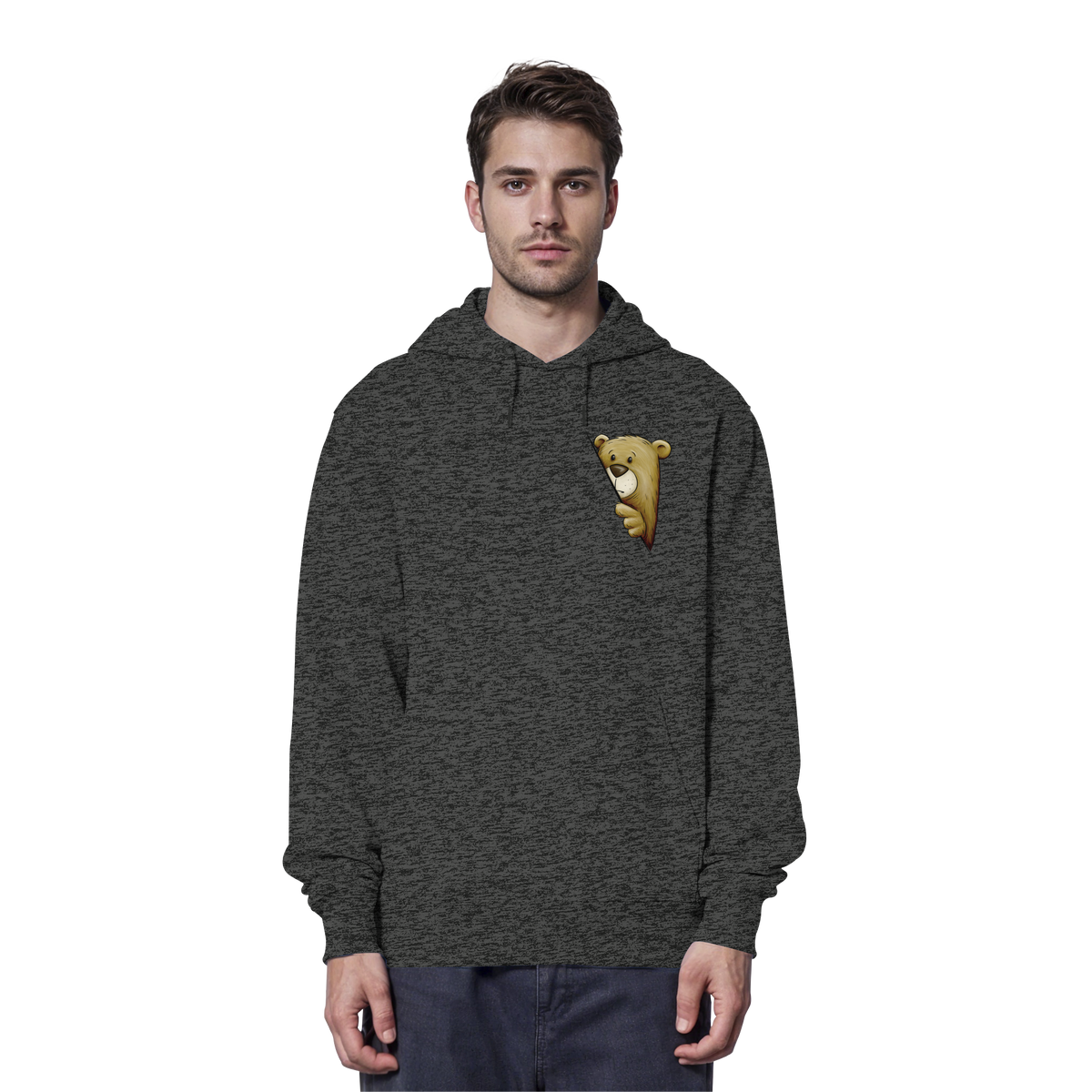 Funky Bär Illustration - Organic Hoodie