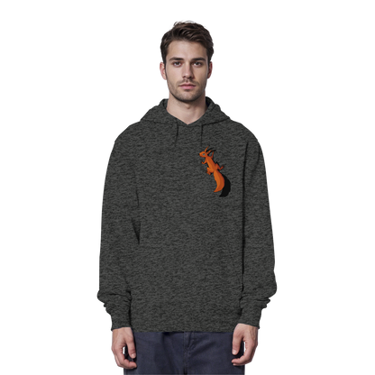 Süßes Eichhörnchen klettert - Organic Hoodie