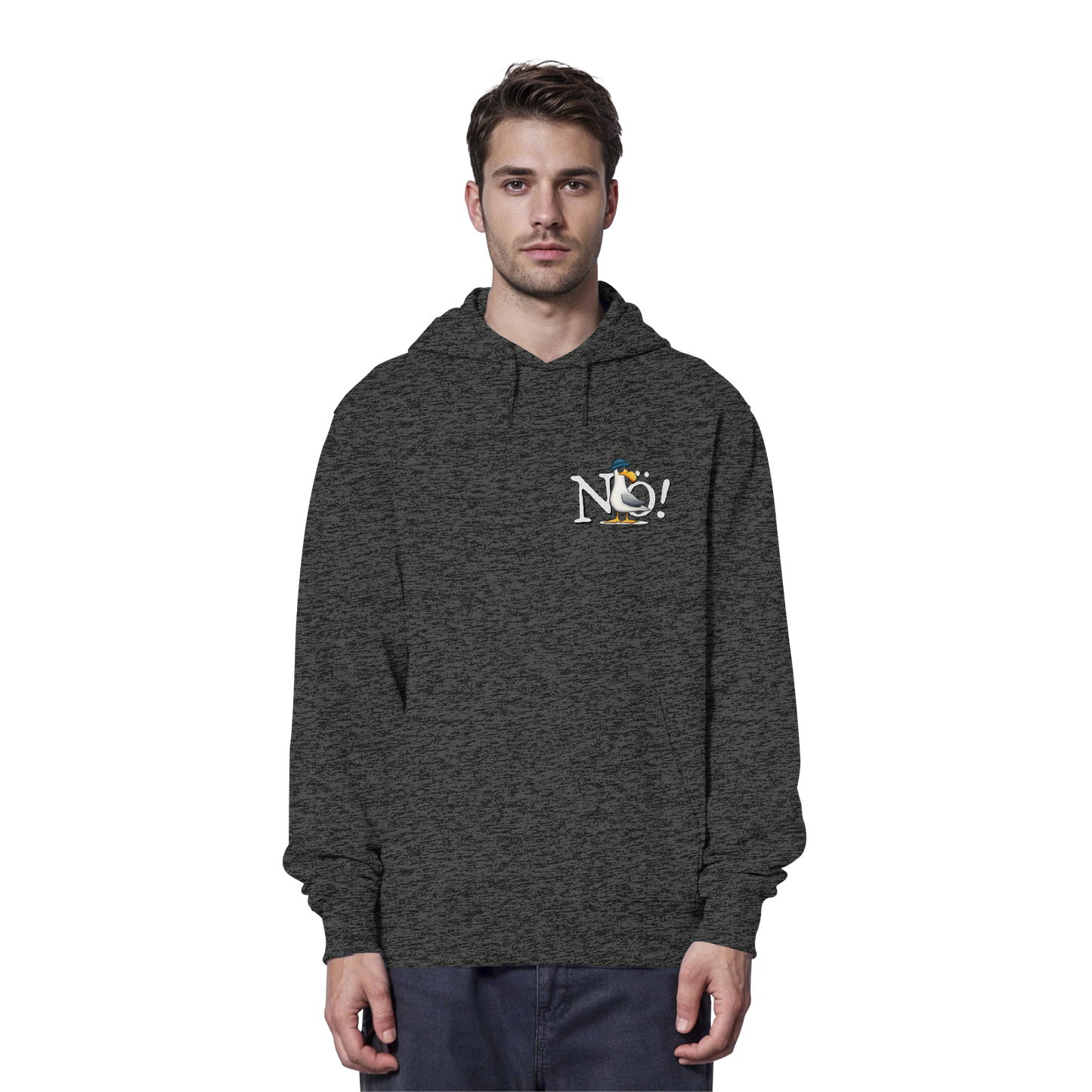 Nö Kein Bock Möwe - Organic Hoodie