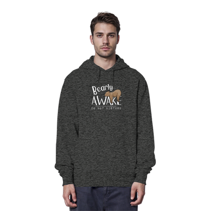 Bearly Awake Bitte nicht stören Bär - Organic Hoodie