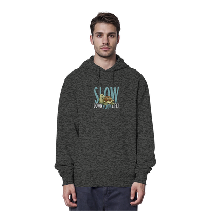 Slow Down Your Life Schildkröte - Organic Hoodie