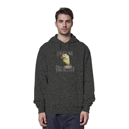 Einfach mal Durchbeissen Biber - Organic Hoodie