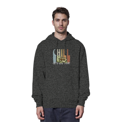 Gechillt gemütliche Schildkröte - Organic Hoodie