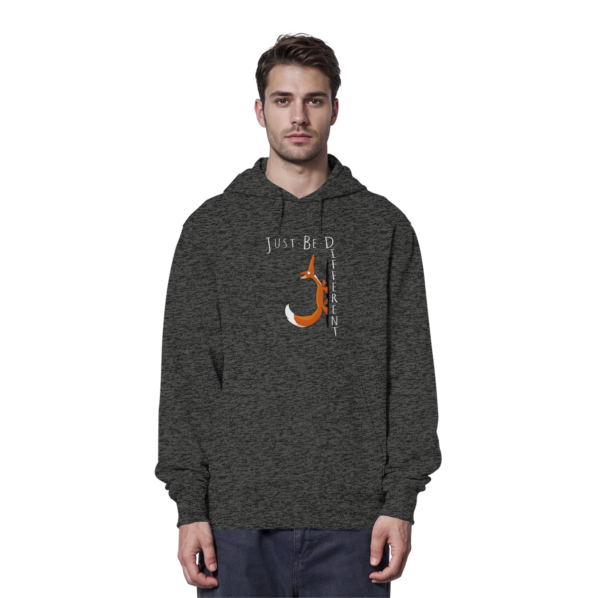 Just Be Different | Sei Anders, kleiner Fuchs - Organic Hoodie