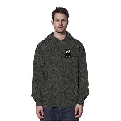 Kleine struppige Eule - Organic Hoodie