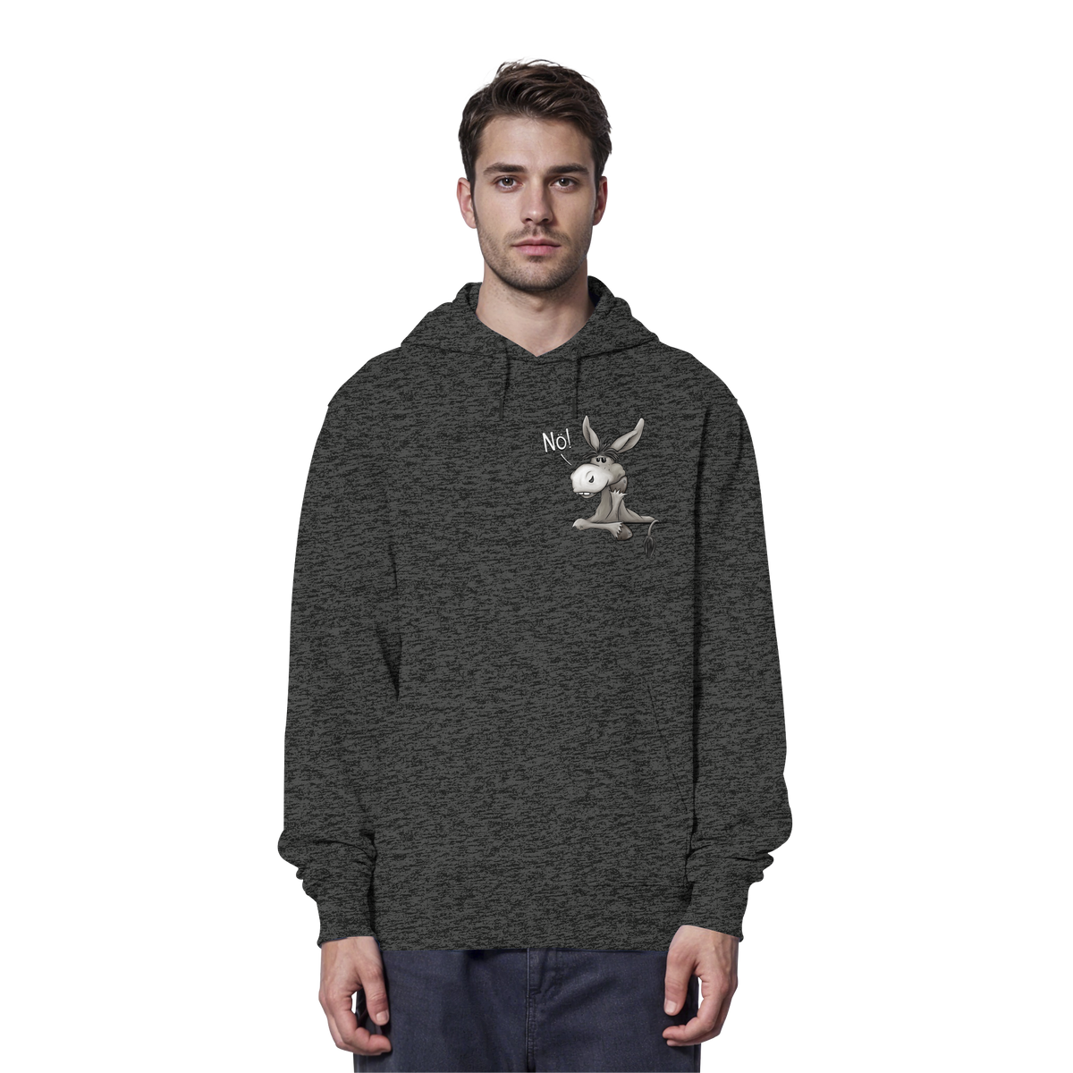 Nö! Störrischer Esel - Organic Hoodie