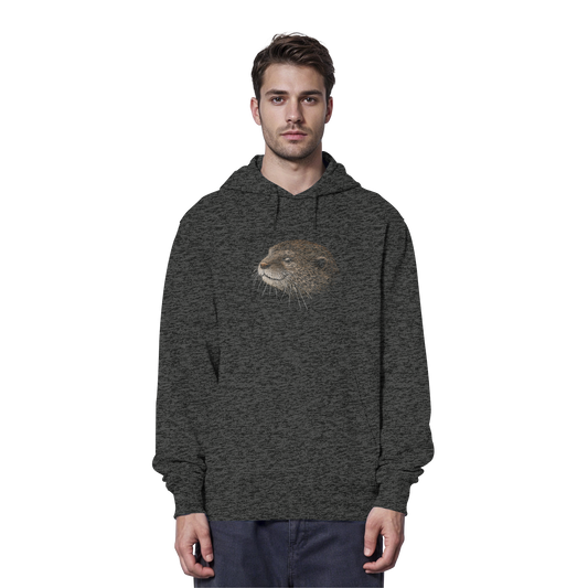 Otter Bleistift Zeichnung KritzelKunst - Organic Hoodie