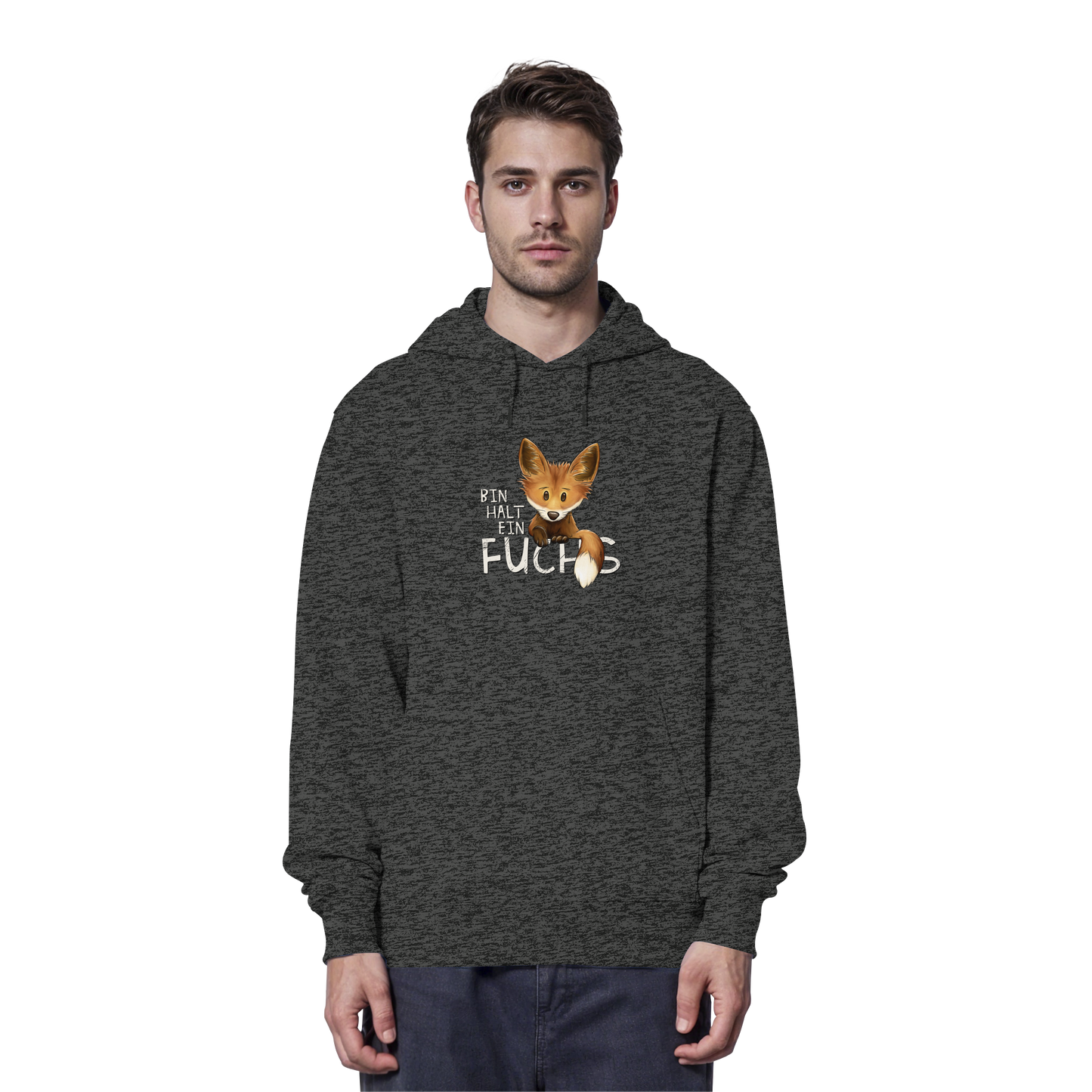 Bin halt ein Fuchs - Organic Hoodie