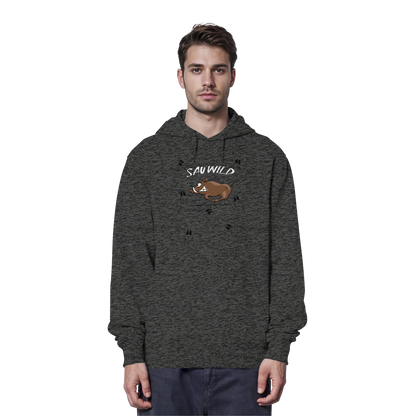Sauwild wilde Sau | Wildschwein Keiler - Organic Hoodie