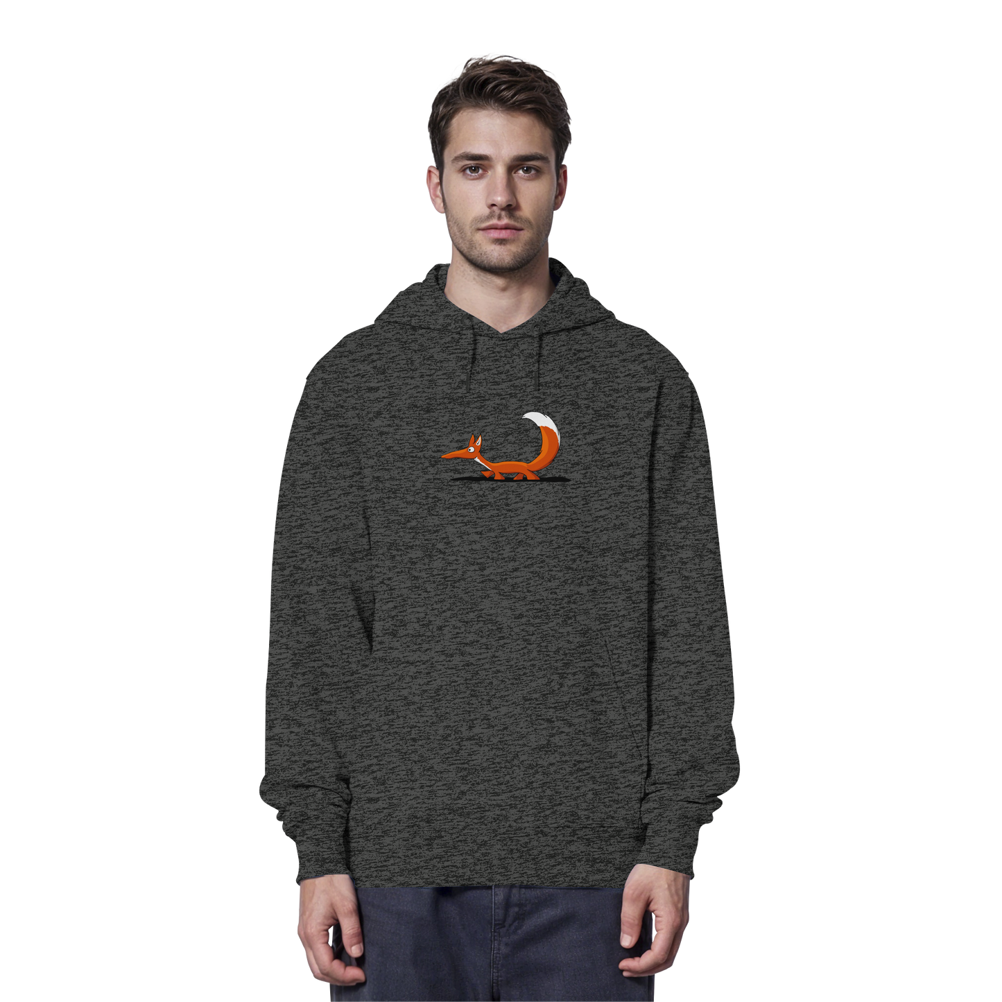 Lässiger cooler Fuchs | Mr. Fox, der Schleicher - Organic Hoodie