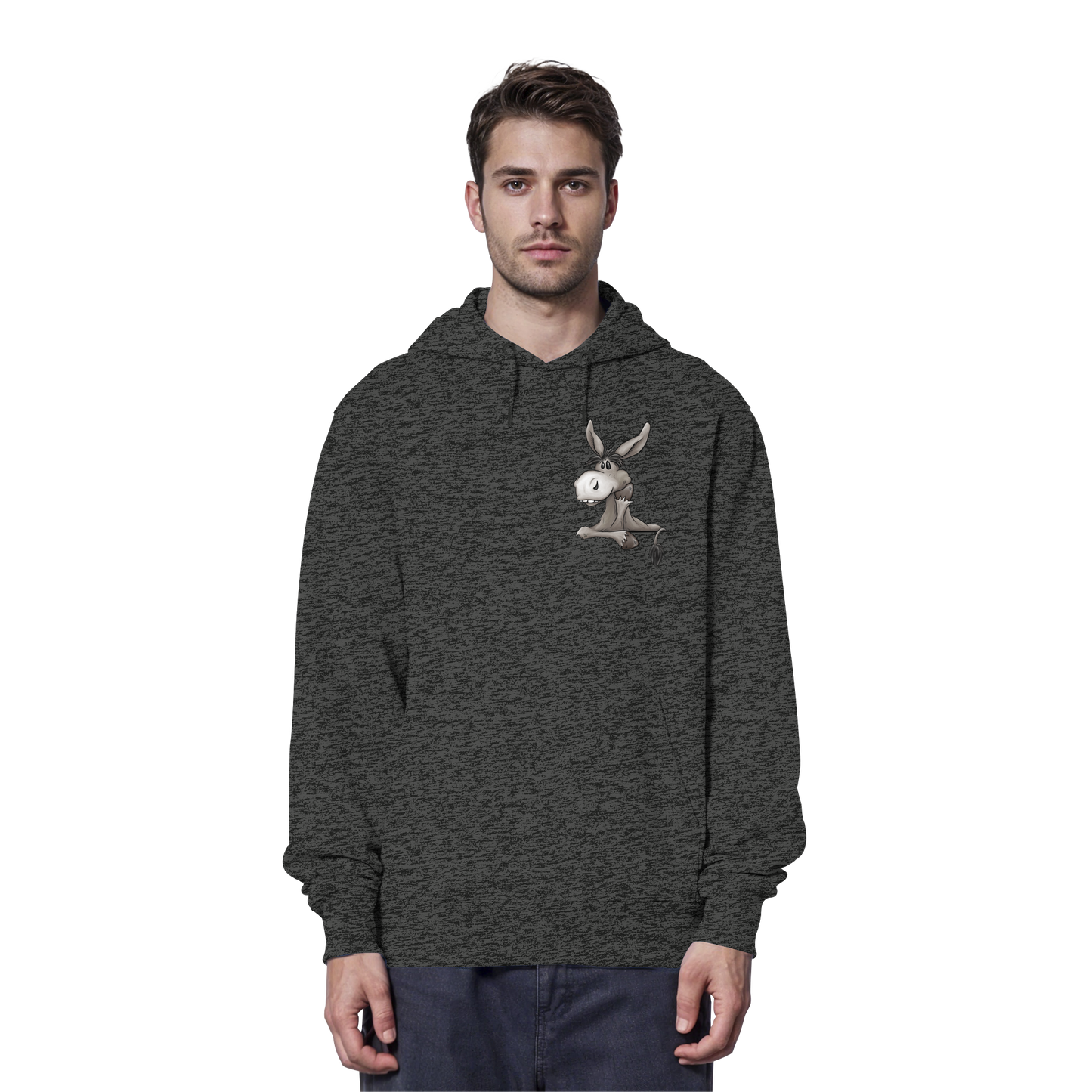 Lustiger lässiger Esel - Organic Hoodie