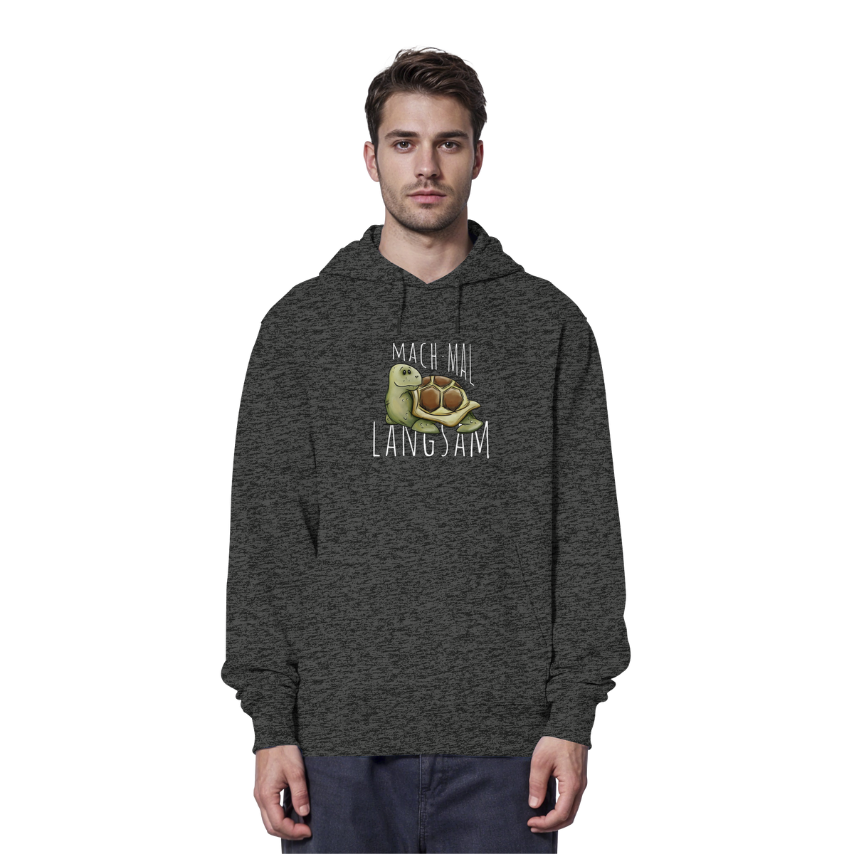 Mach mal langsam Schildkröte - Organic Hoodie
