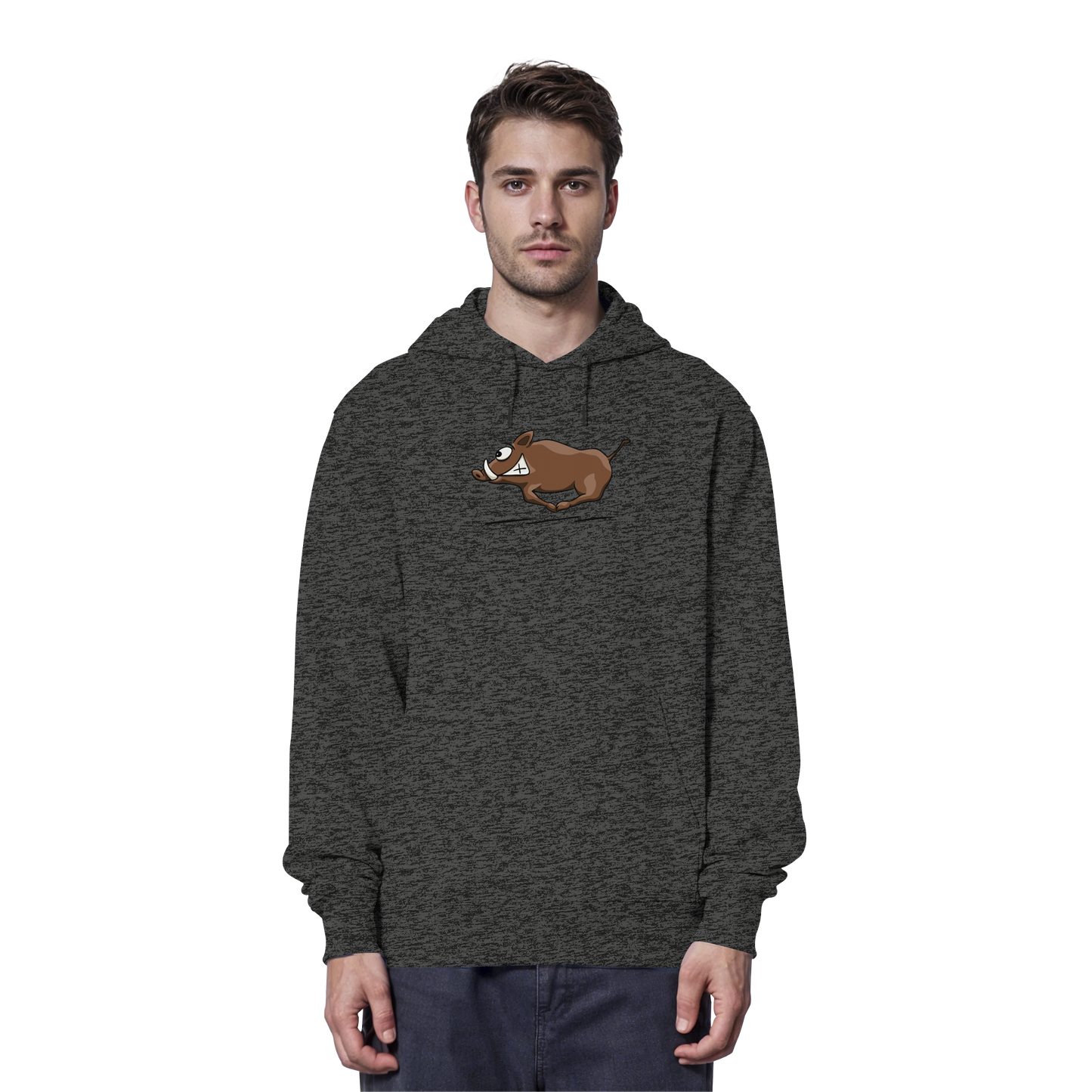 sauwildes Wildschwein | Wildsau  - Organic Hoodie
