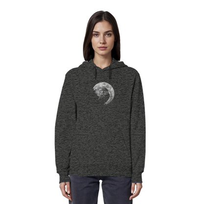Vollmond-Rabe - Organic Hoodie