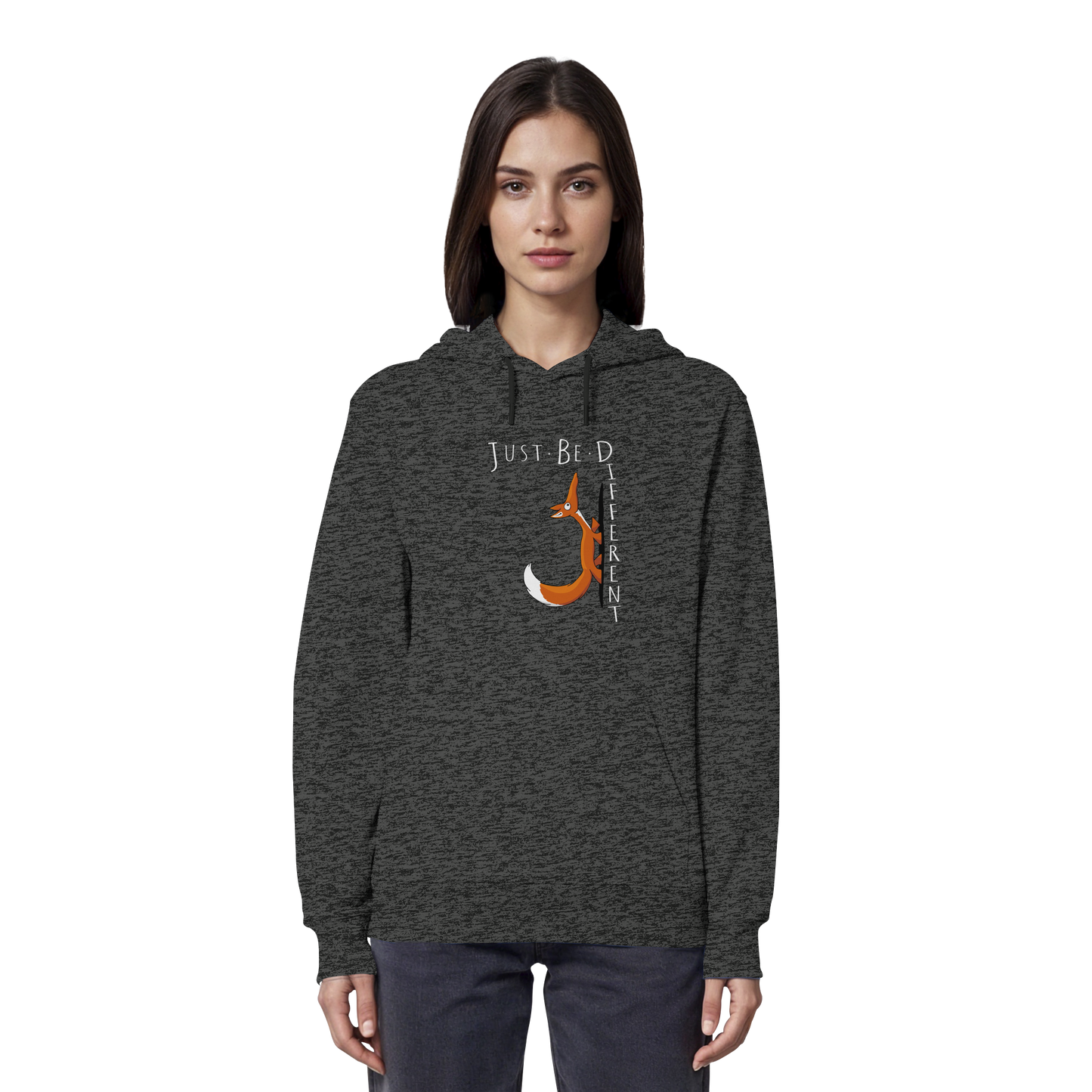 Just Be Different | Sei Anders, kleiner Fuchs - Organic Hoodie