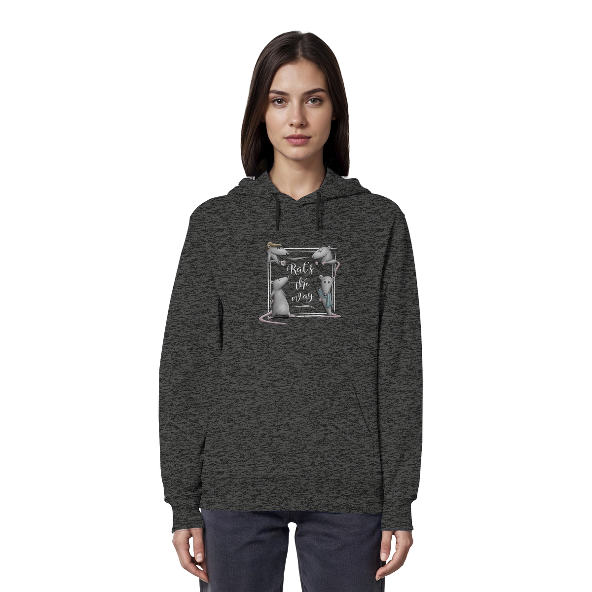Rat’s The Way Kaffeehaus Ratten - Organic Hoodie