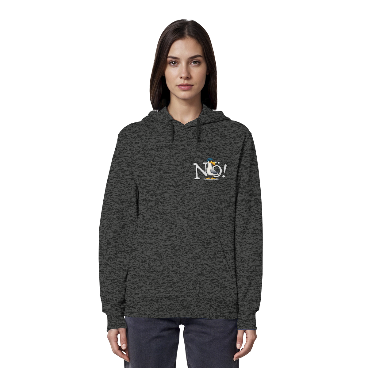 Nö Kein Bock Möwe - Organic Hoodie